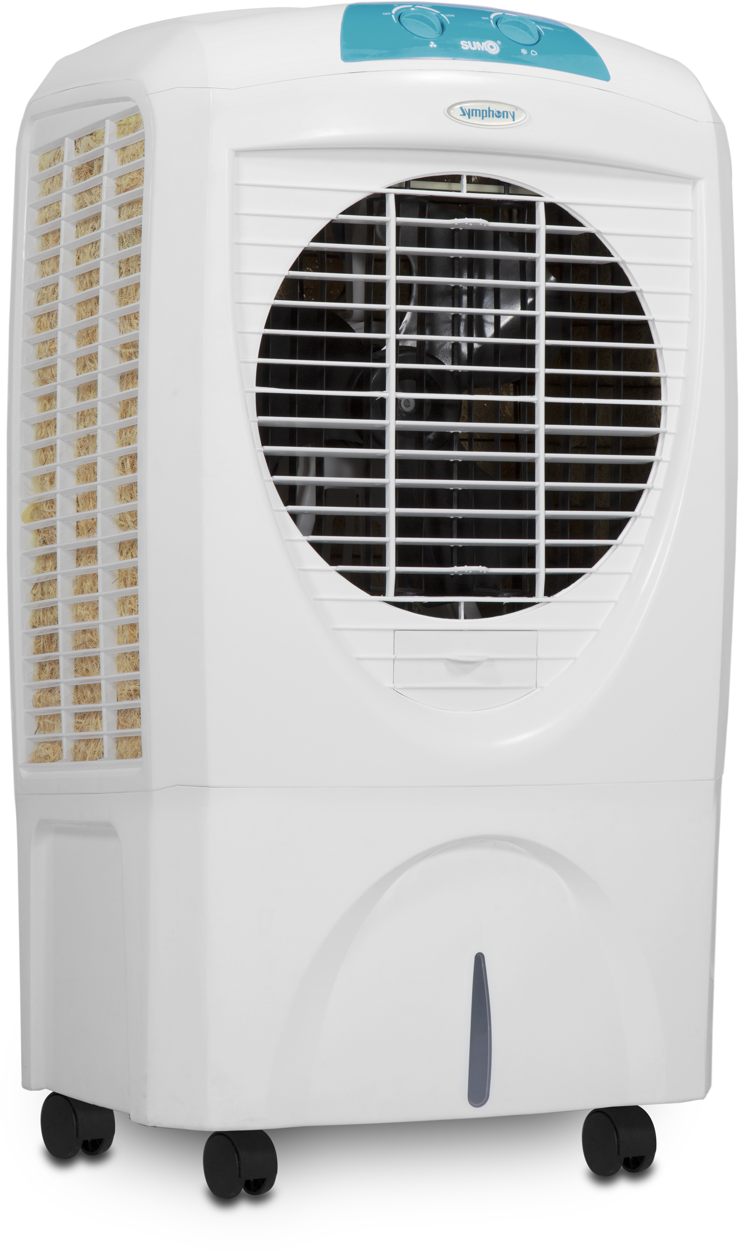 Portable White Air Cooler Symphony PNG