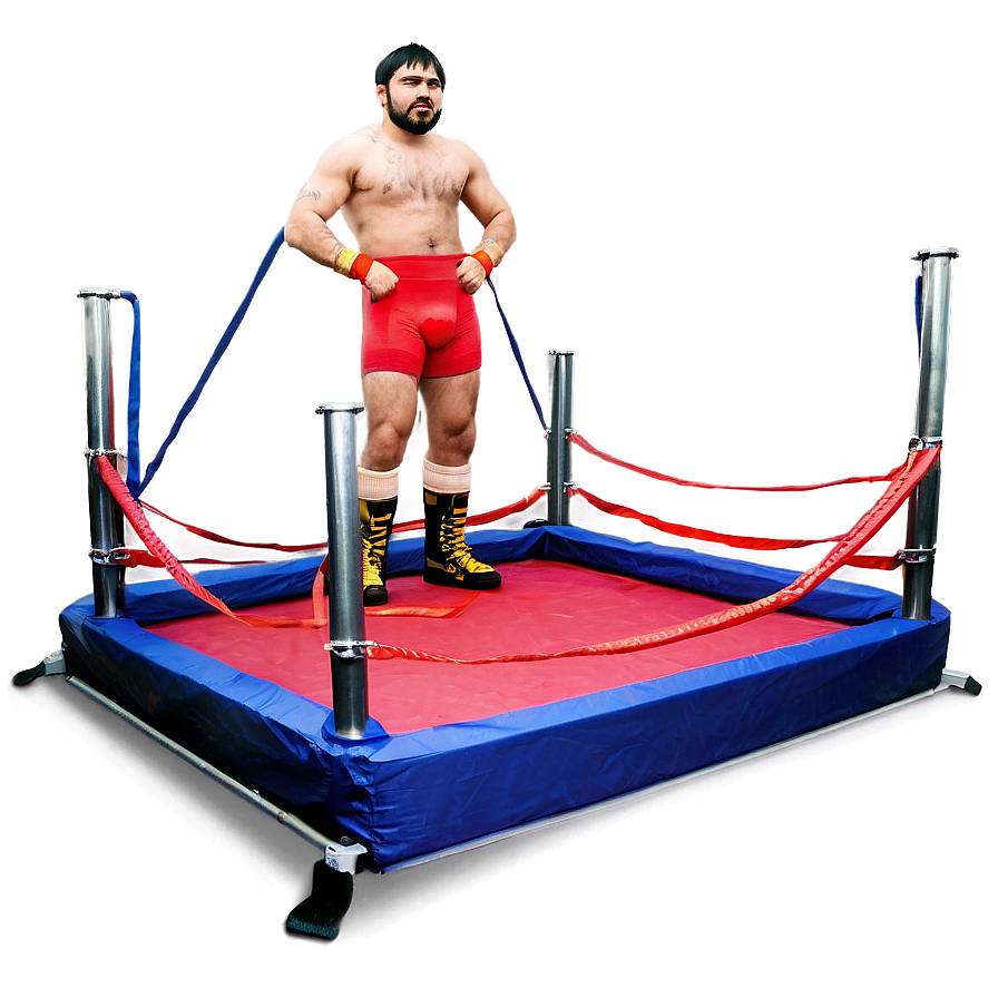 Portable Wrestling Ring Png 06202024 PNG