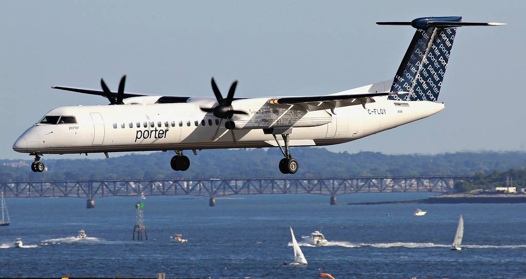 Porter Airlines Sea Yachts Wallpaper