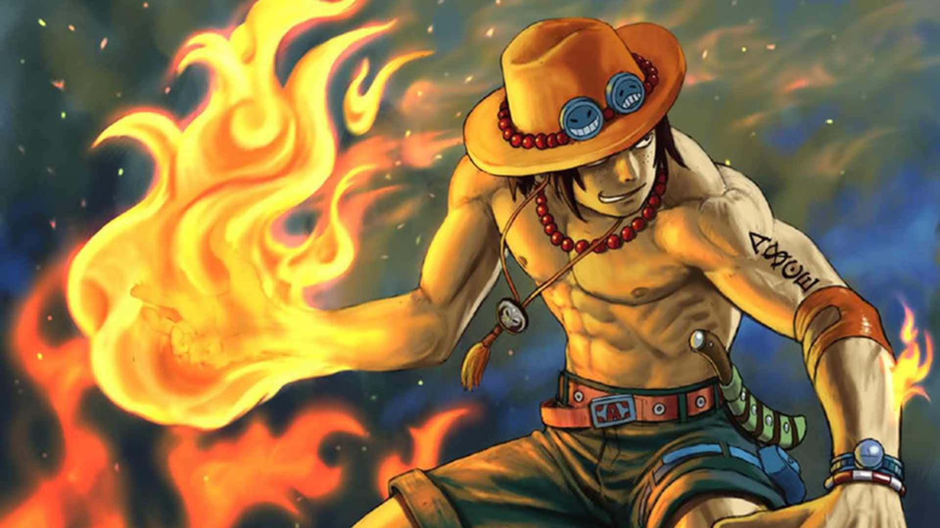 Portgas D Ace, the Legendary One Piece Pirate Wallpaper