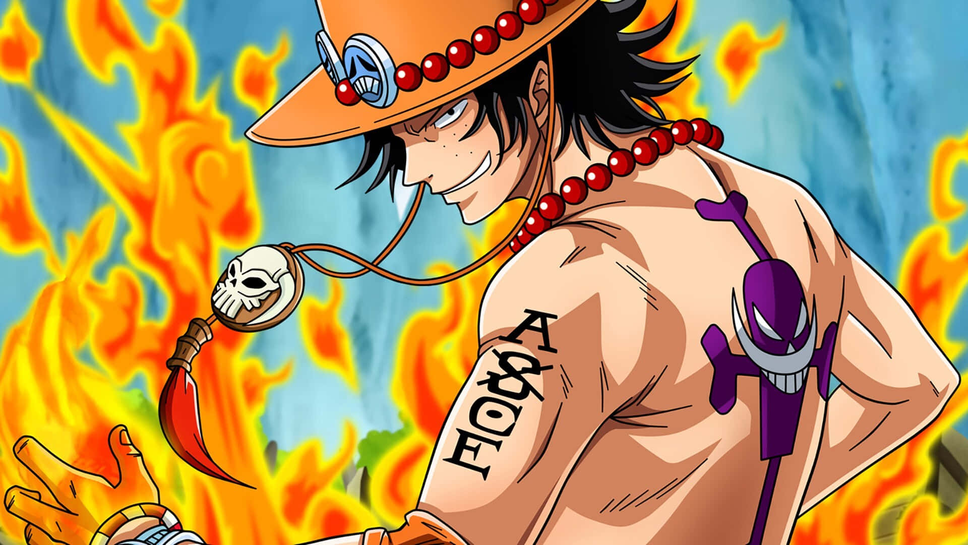 The Ultimate Power of Portgas D. Ace Wallpaper