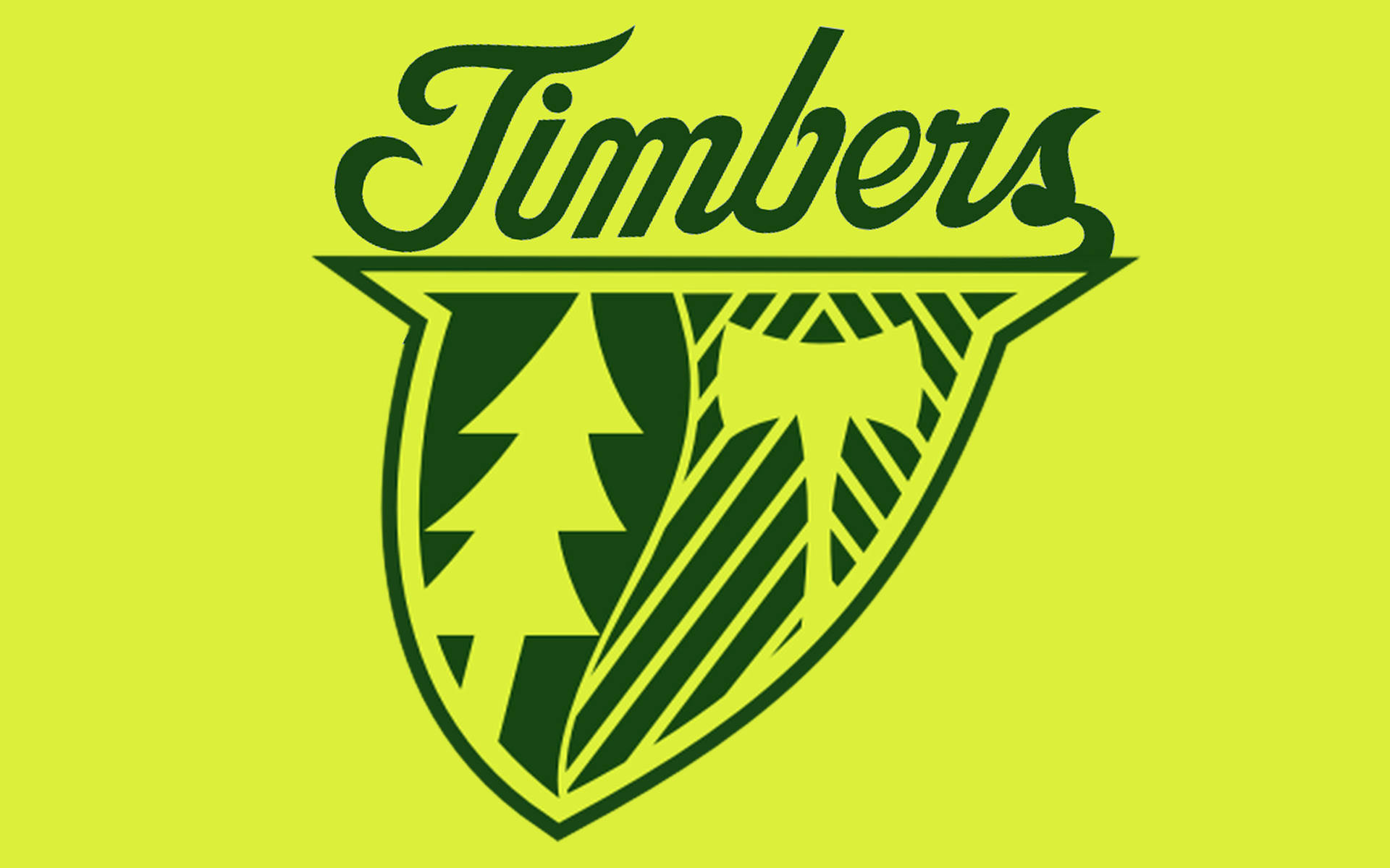 Emblemado Portland Timbers De 2001-2004. Papel de Parede