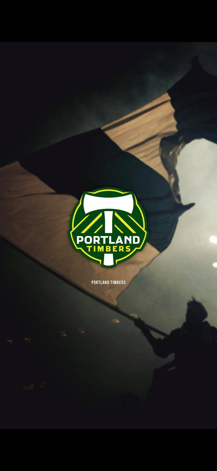 Portland Timbers 2011-2015 Logo Wallpaper
