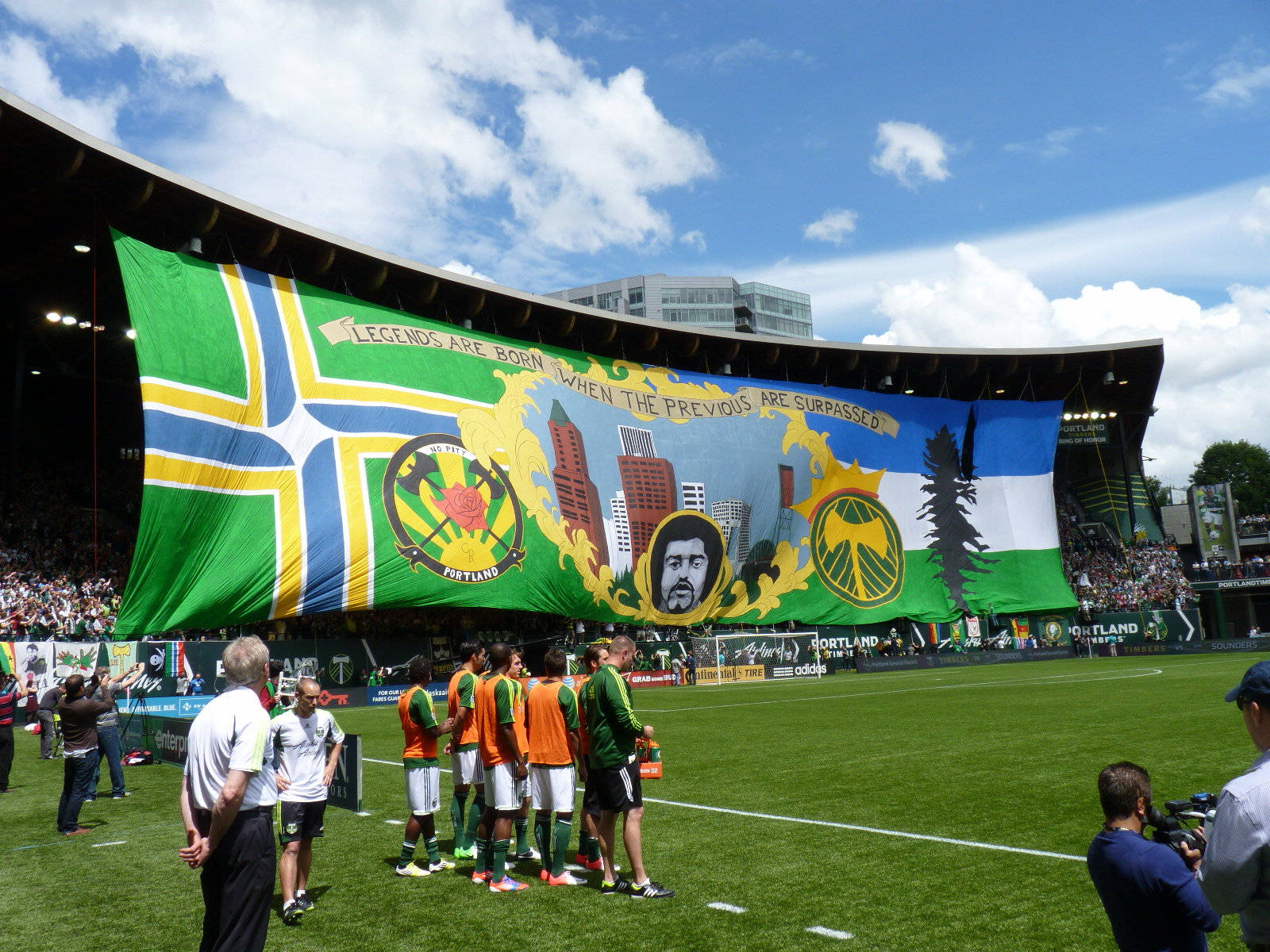 Portland Timbers Army Supporters Wallpaper