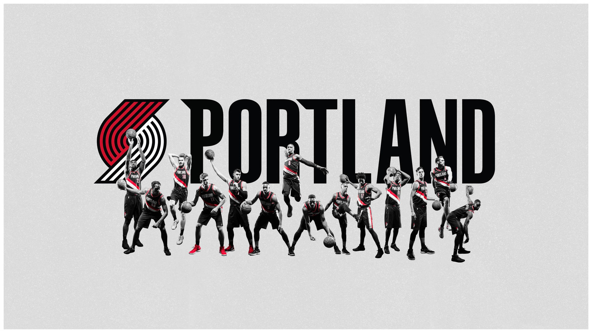 Portland Trail Blazers Team Wallpaper
