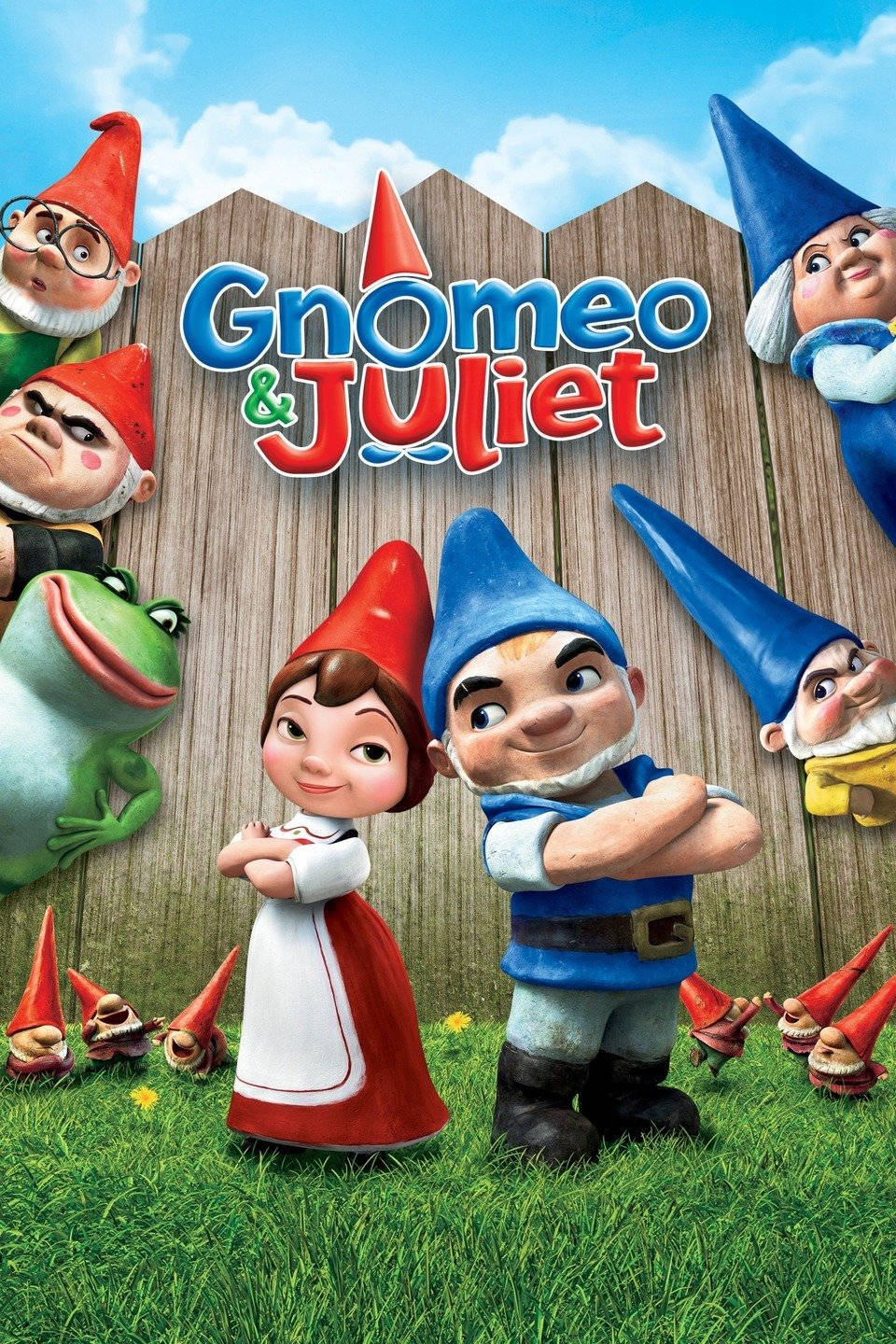 Pósterde La Película Gnomeo Y Julieta En Formato Vertical. Fondo de pantalla