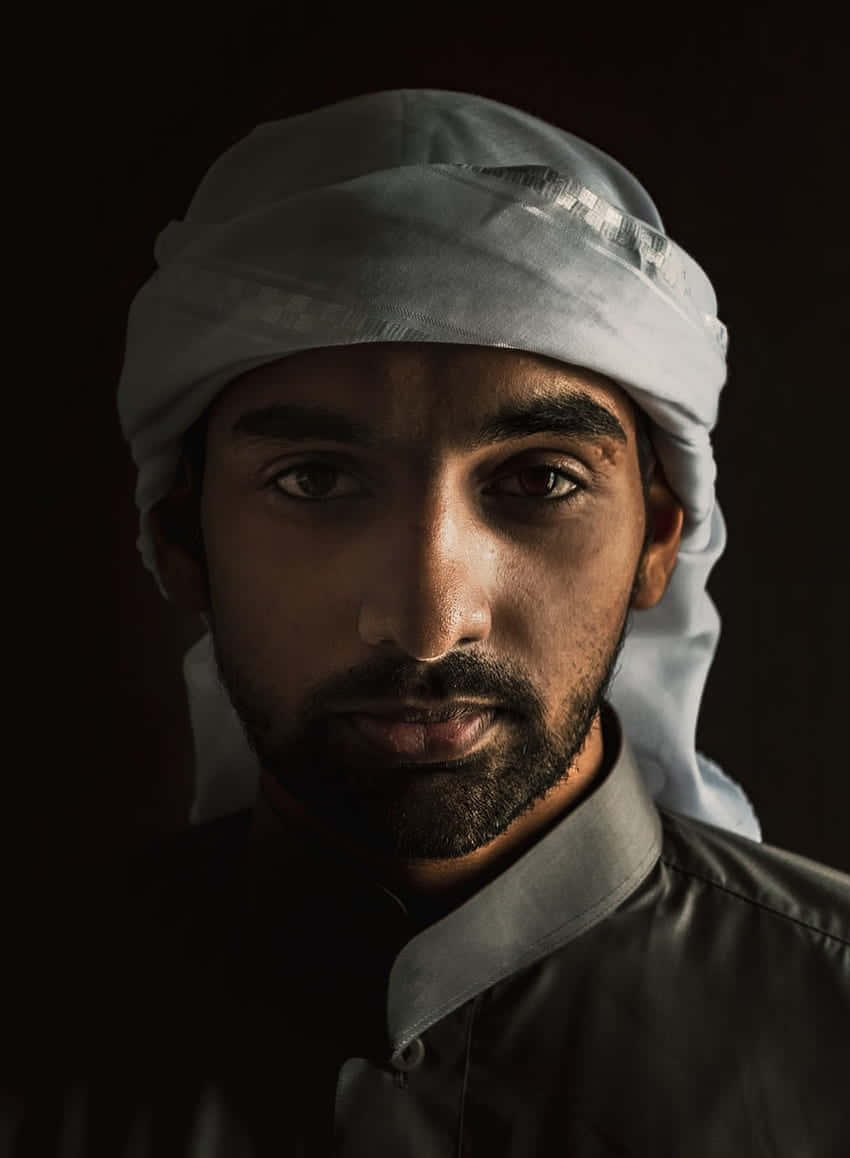 Portrait Of An Arab Man Wallpaper