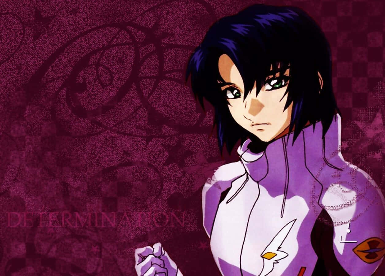 Portrait Of Athrun Zala, The Skilled Gundam Pilot Wallpaper