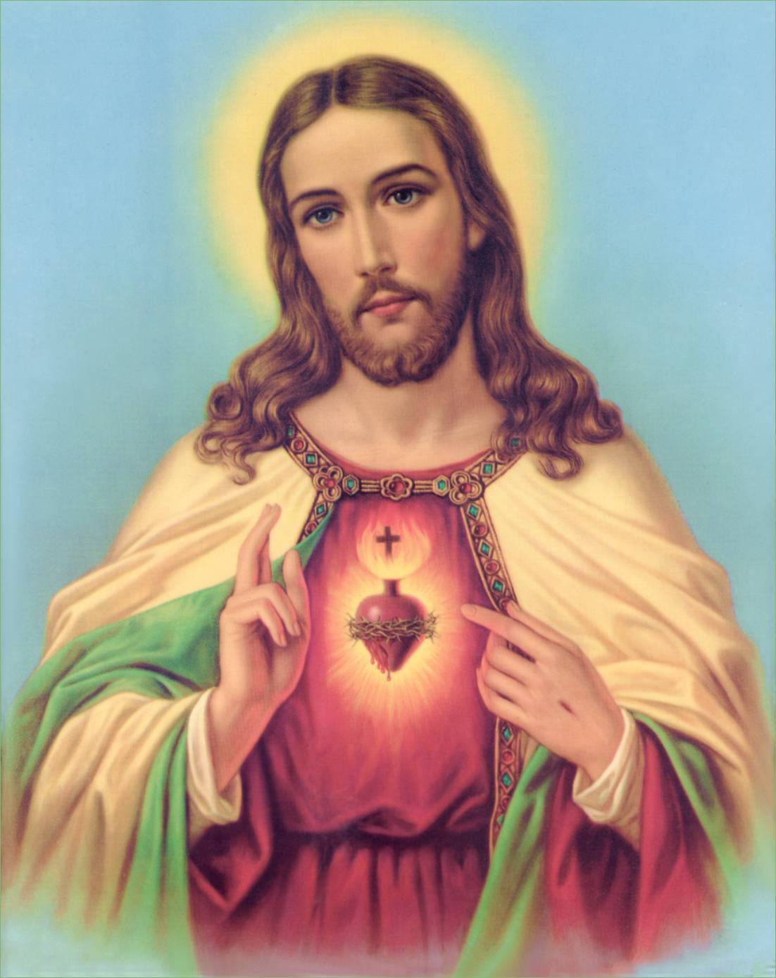 Jesus - Lord of Light Wallpaper