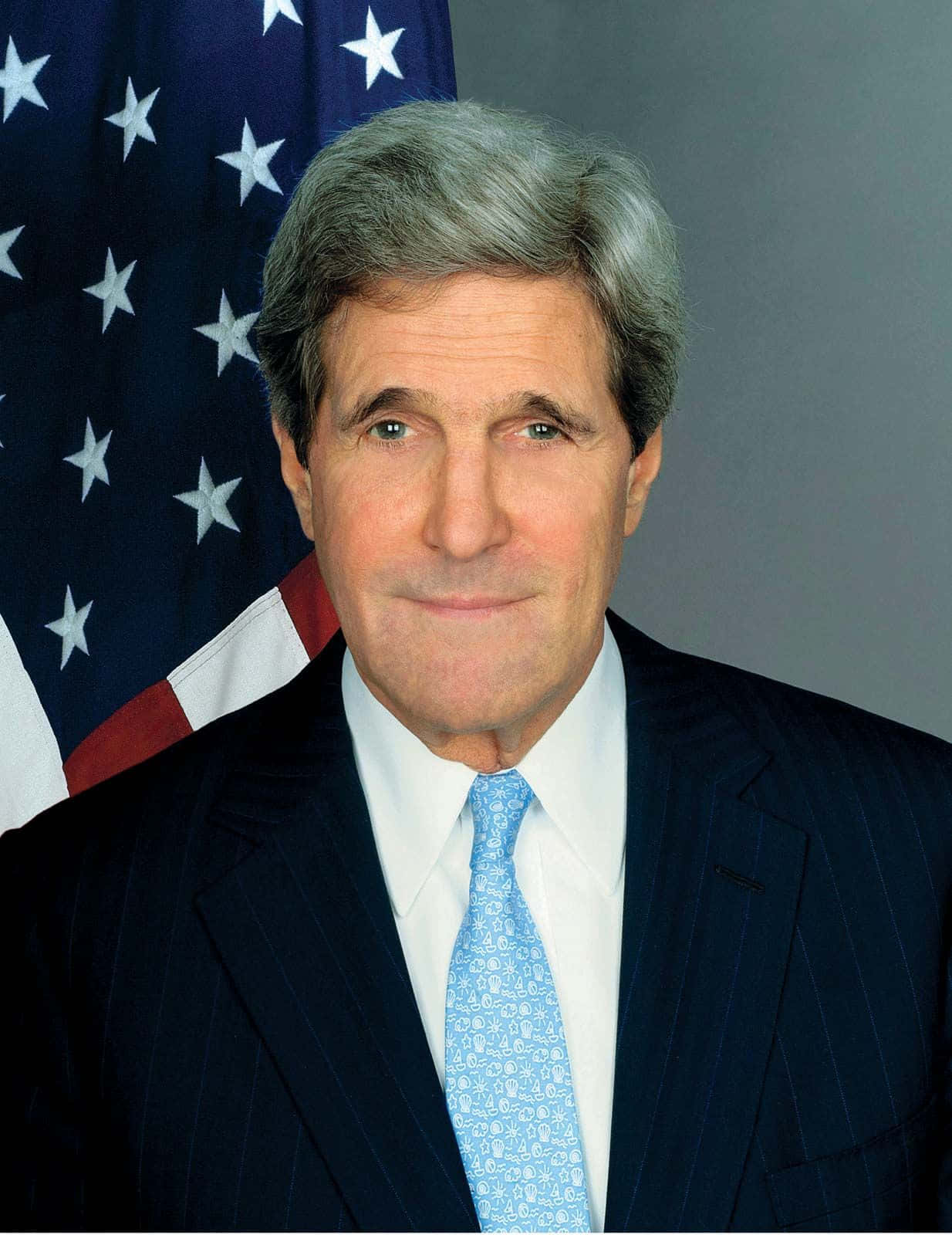Portrait Of John Kerry Wallpaper