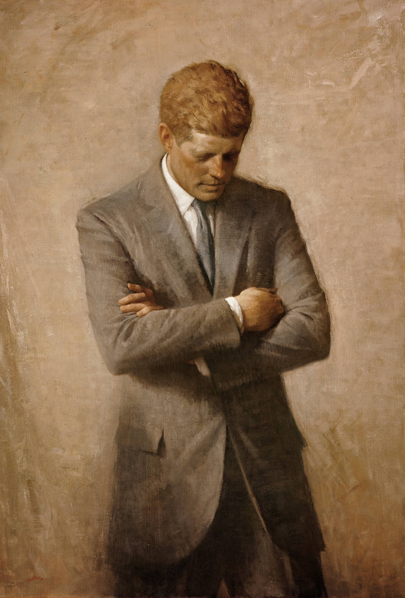 Portrait Painting John F. Kennedy