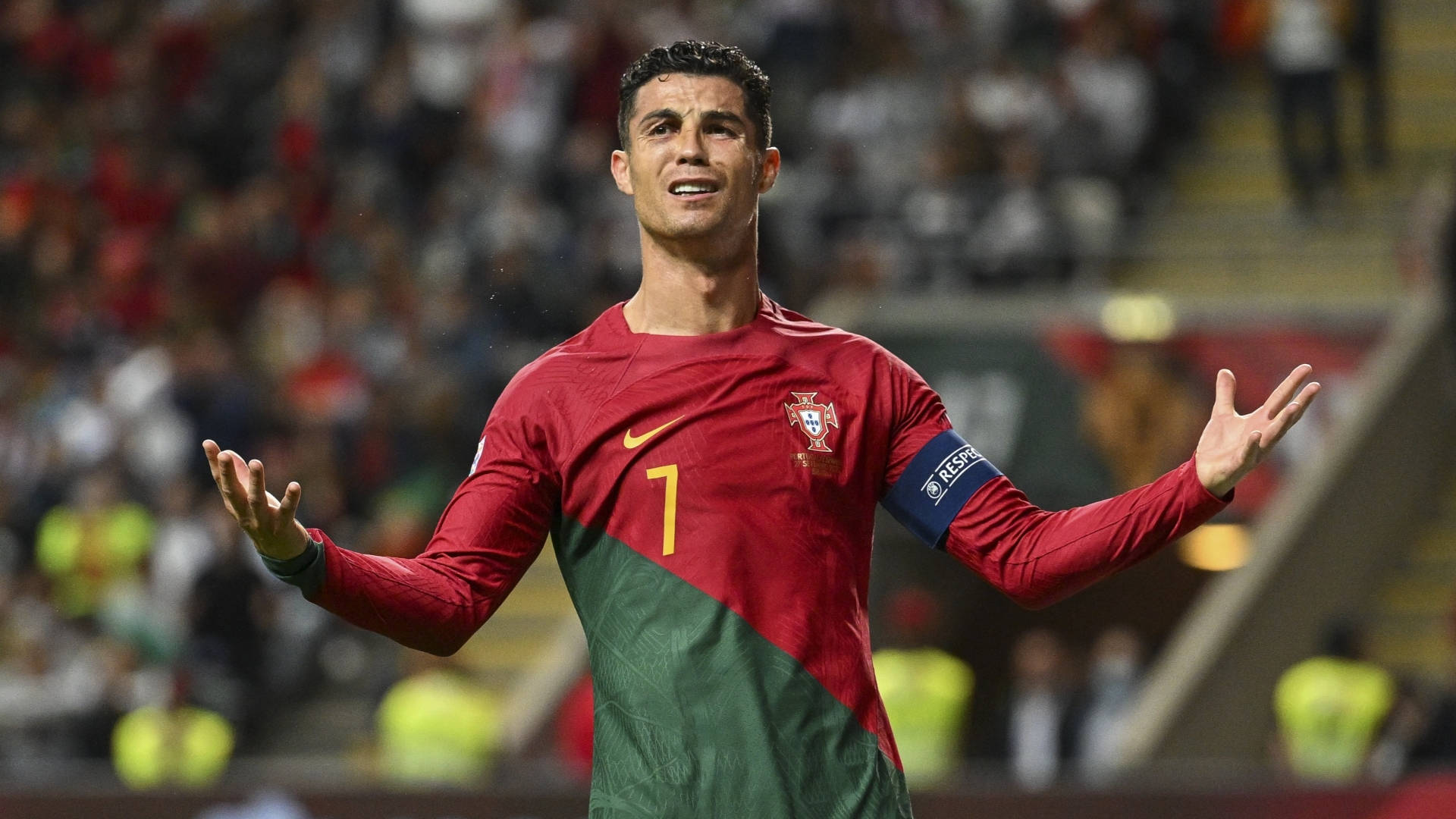Portugal National Football Team Cr7 Player Background