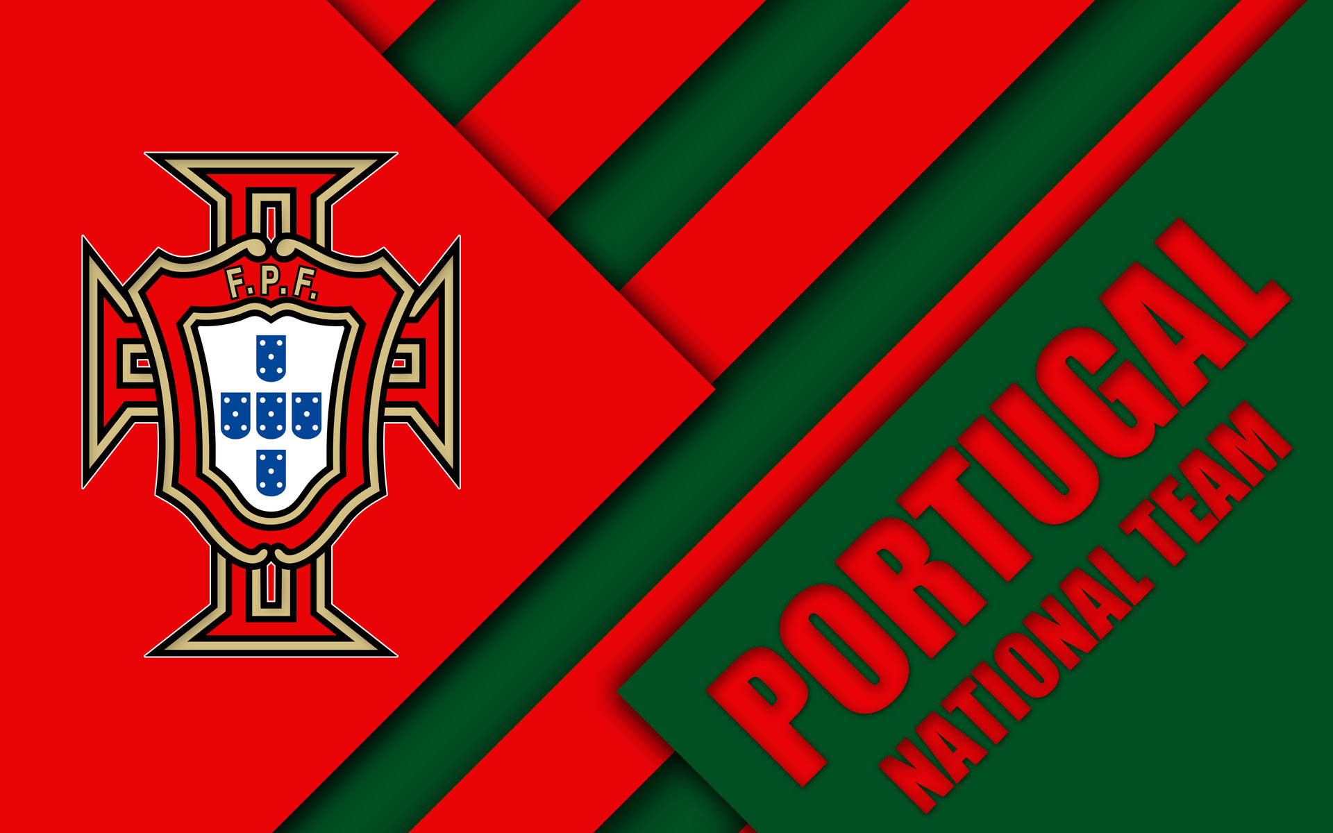 Portugal National Football Team Logo Art