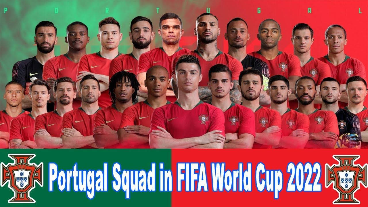 Portugerenes Nationale Fodboldhold Plakat til FIFA Wallpaper