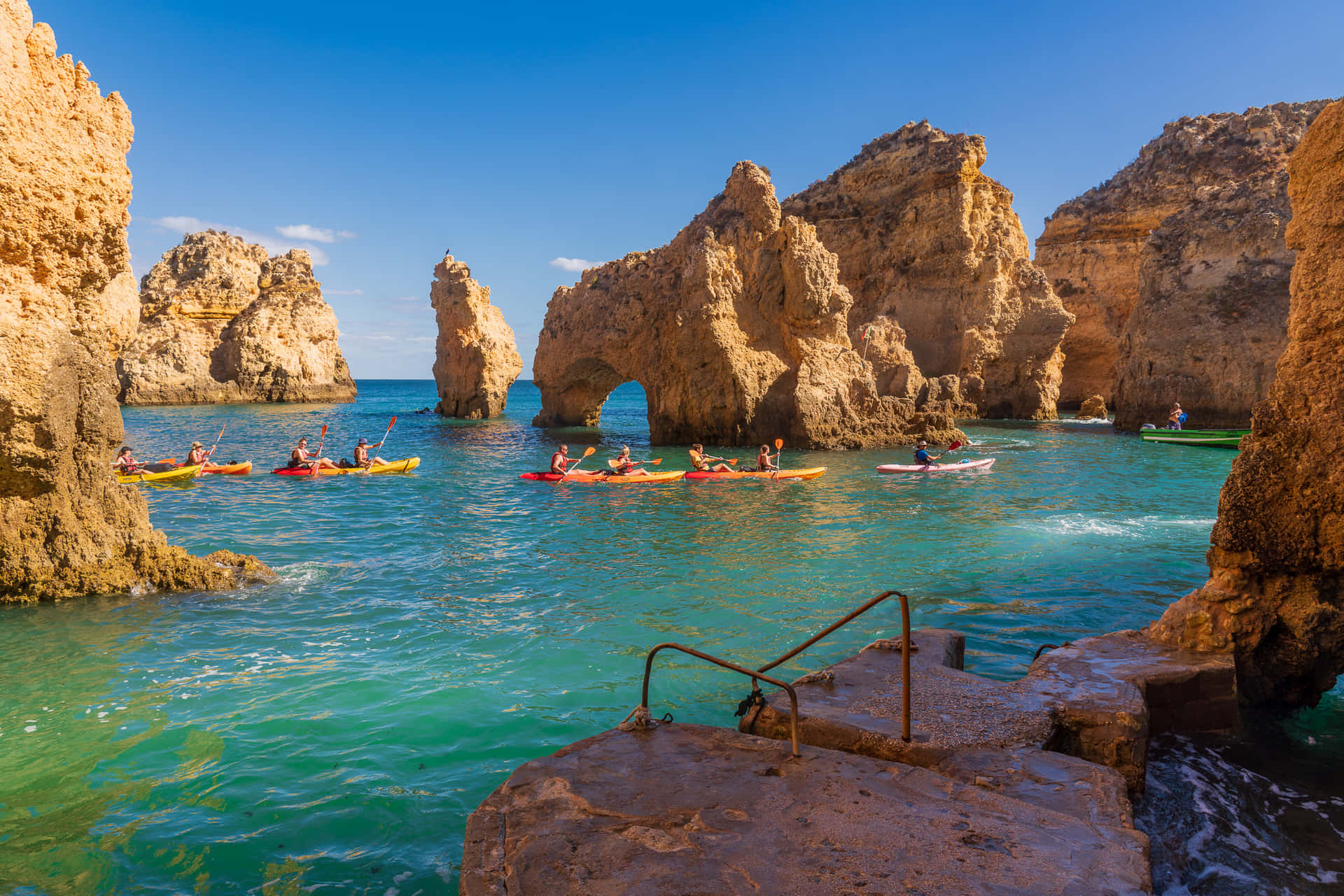 Stunning View of Portuguese Beach Wallpaper