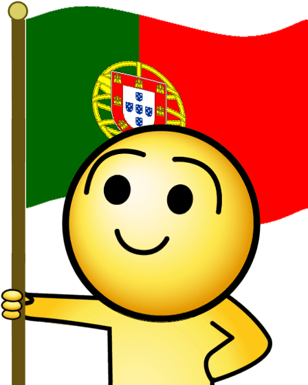 Portuguese Flag Emoji Character PNG