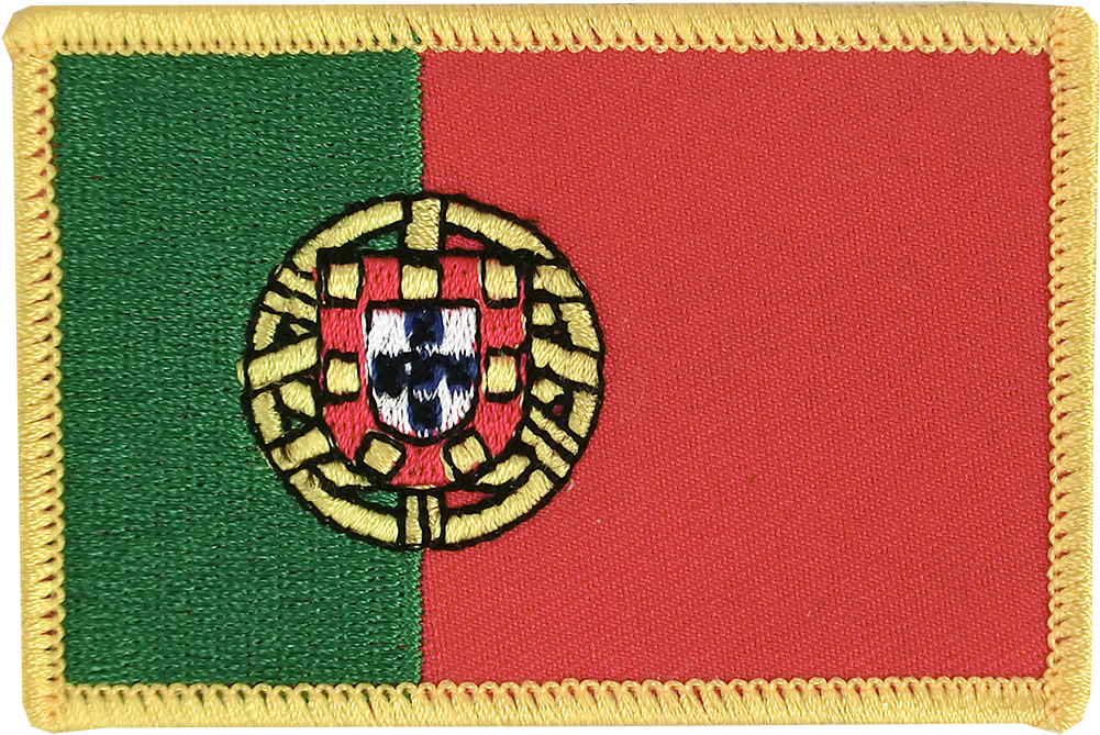 Portuguese Flag Patch PNG