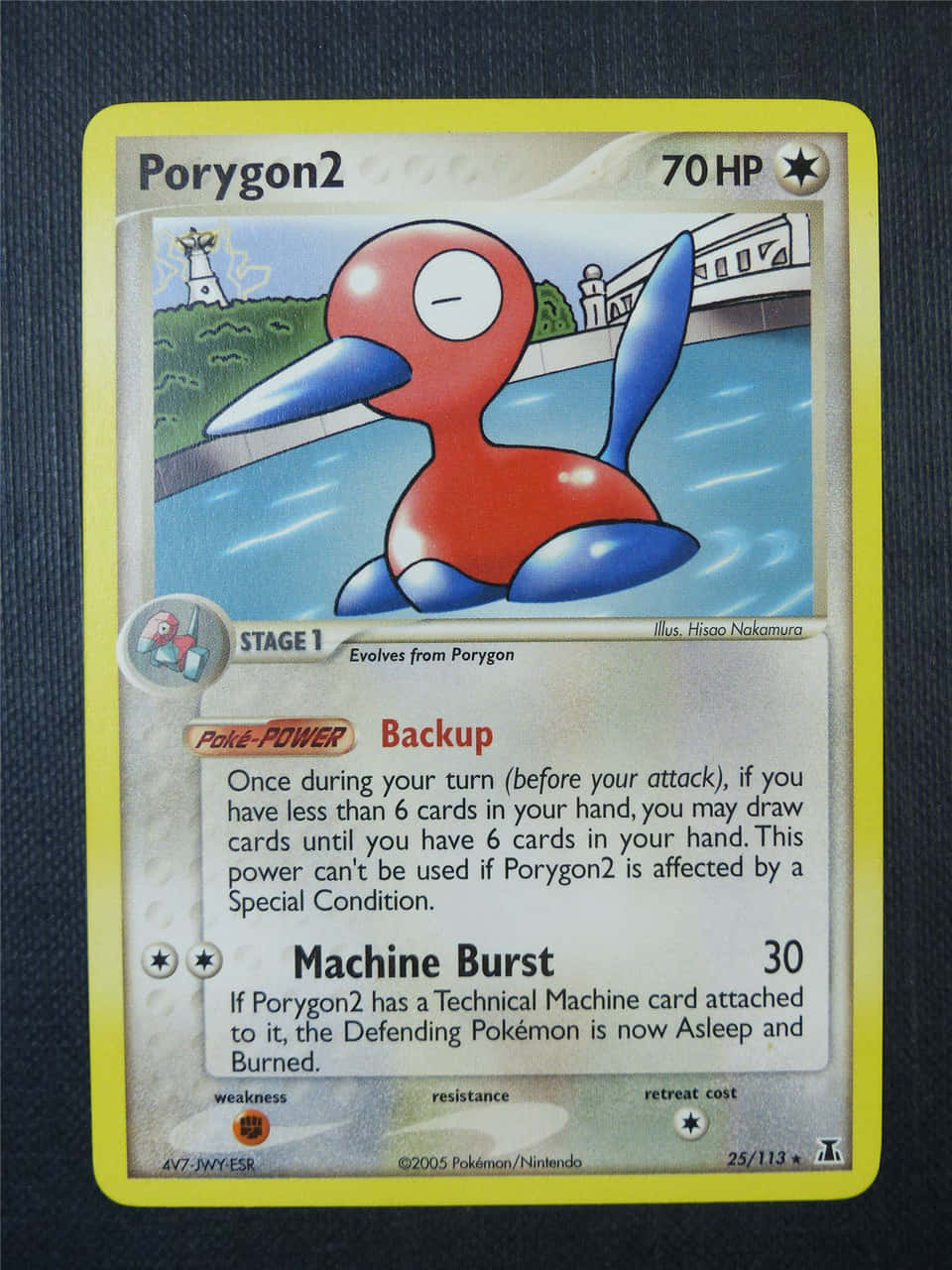 Porygon2 Pokemon Card Wallpaper