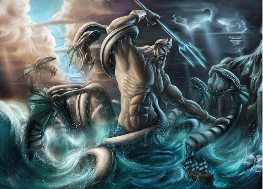 Poseidon Greek Godofthe Sea Wallpaper