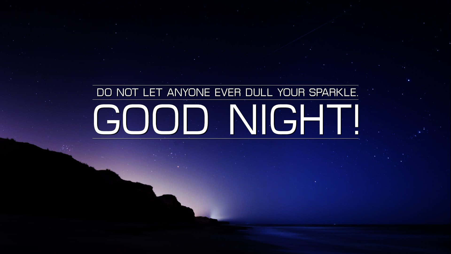 Good Night Quotes Wallpaper