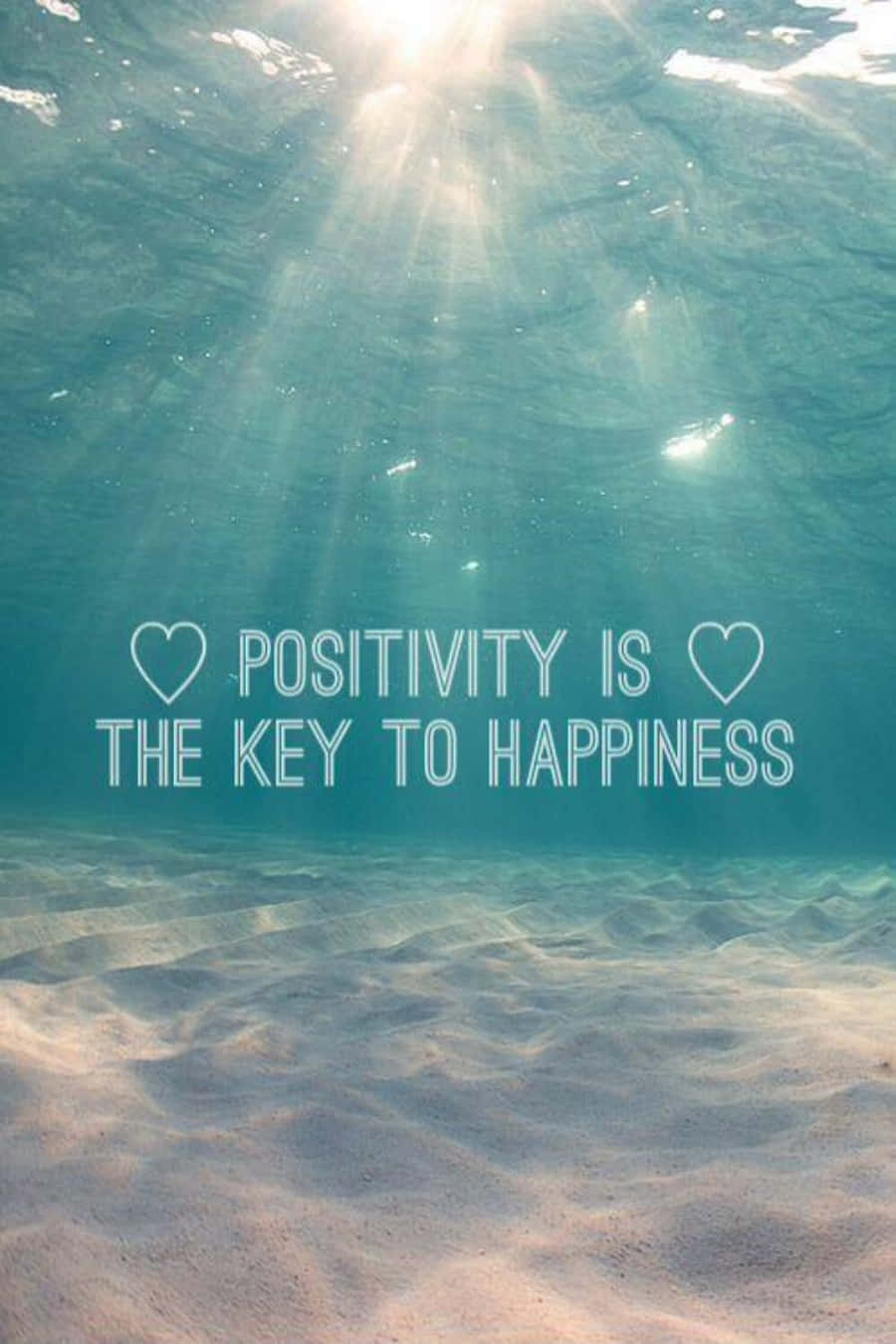 Positiviteter Nøglen Til Lykke.