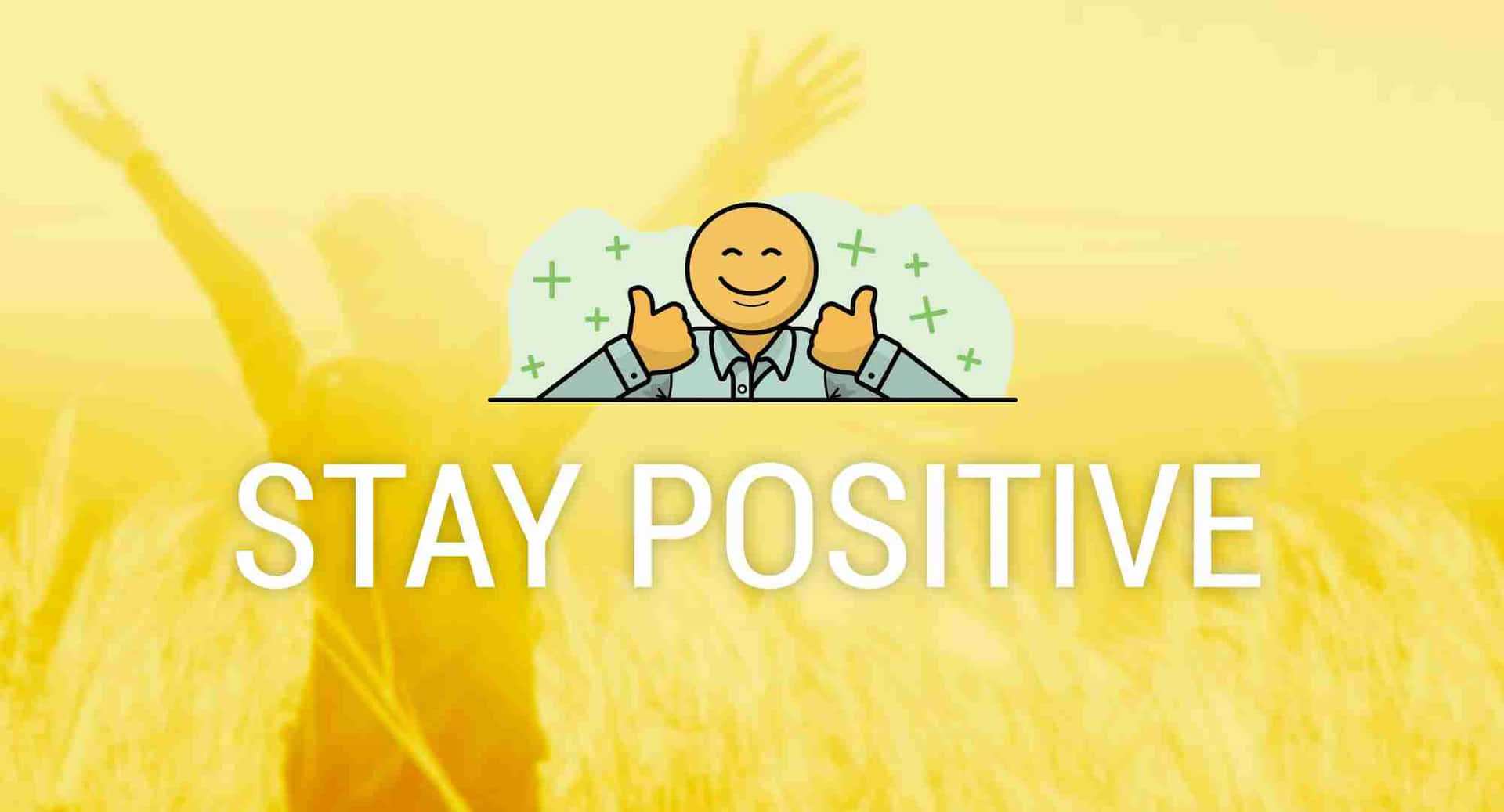 Positive Thinking Yellow Thumbs Up Picture