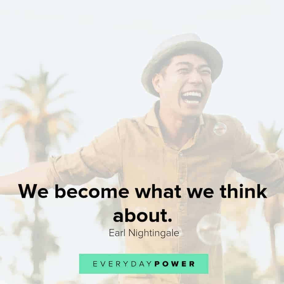 Positive Thinking Everyday Power Quote Picture