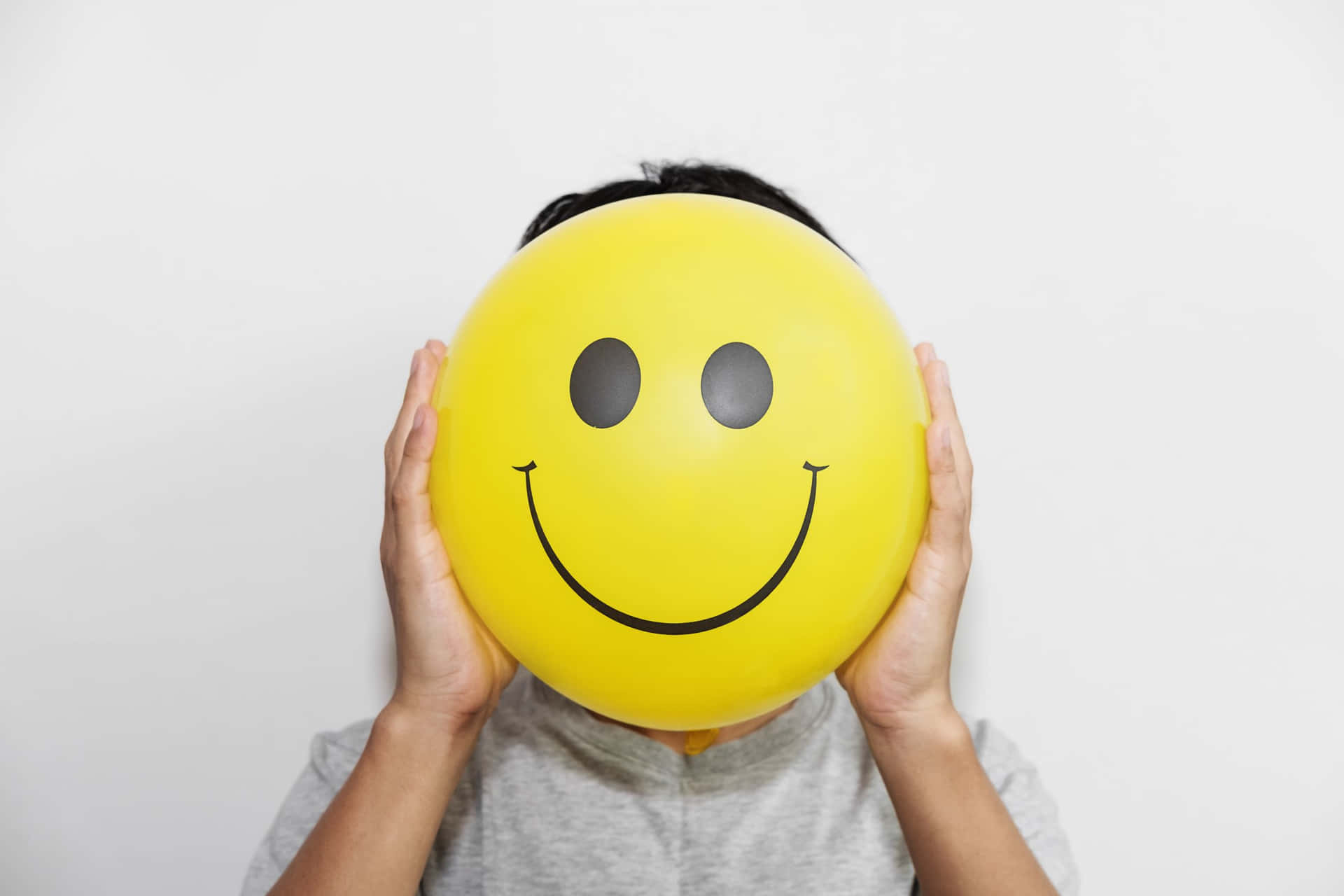 Positive Thinking Balloon Smiley Picture
