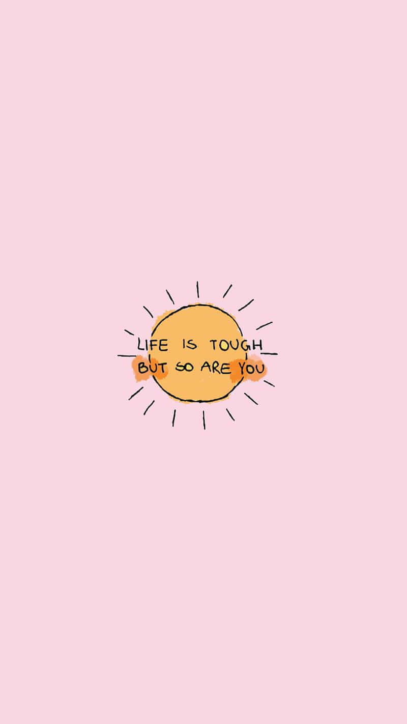 Spread positivity and don't forget to take time to enjoy life! Wallpaper