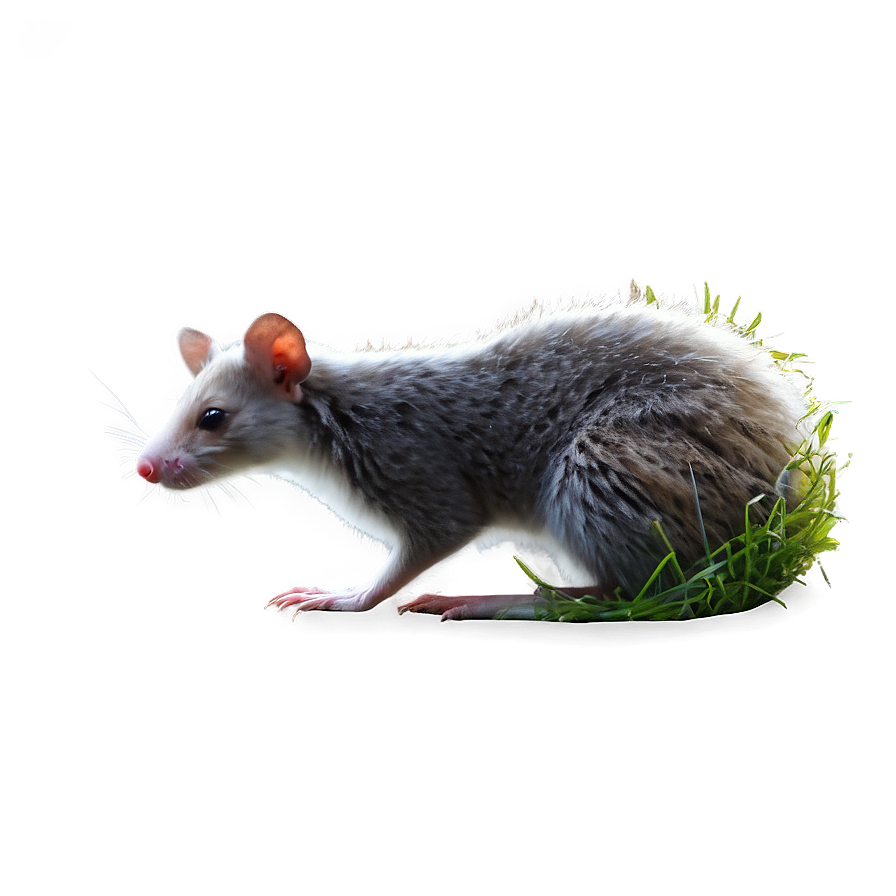 Possum In Grass Png 06112024 PNG