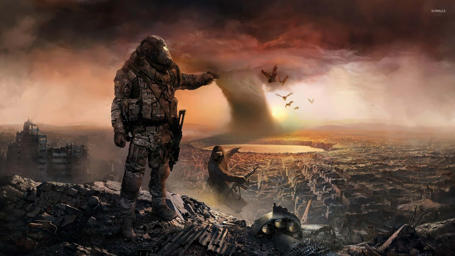 post apocalyptic war wallpaper