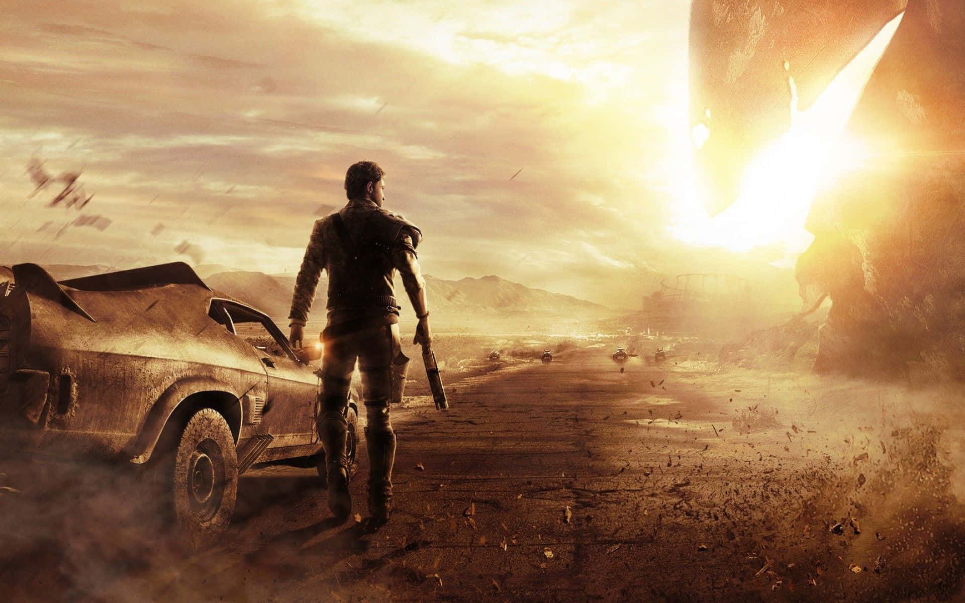 Post-apocalyptic Adventure With Mad Max Wallpaper