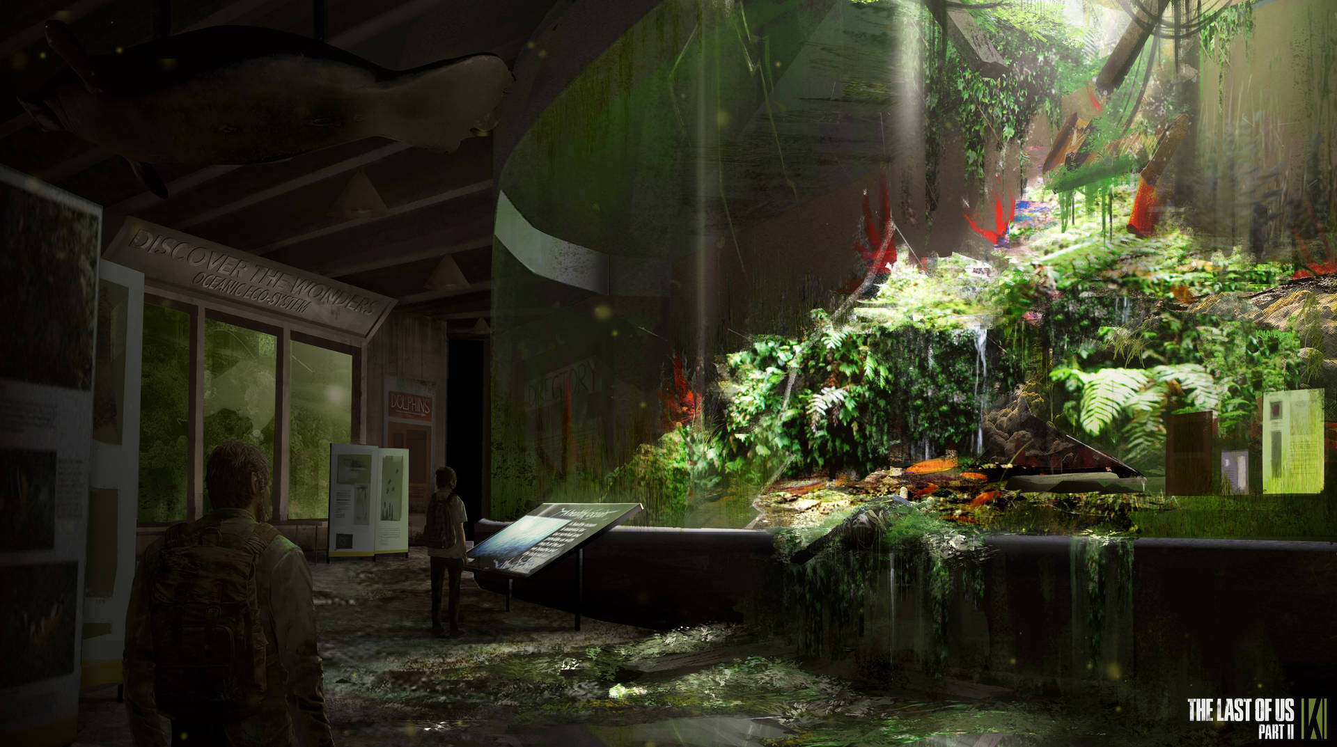 Post-apokalypse museum i The Last of Us 4K Wallpaper