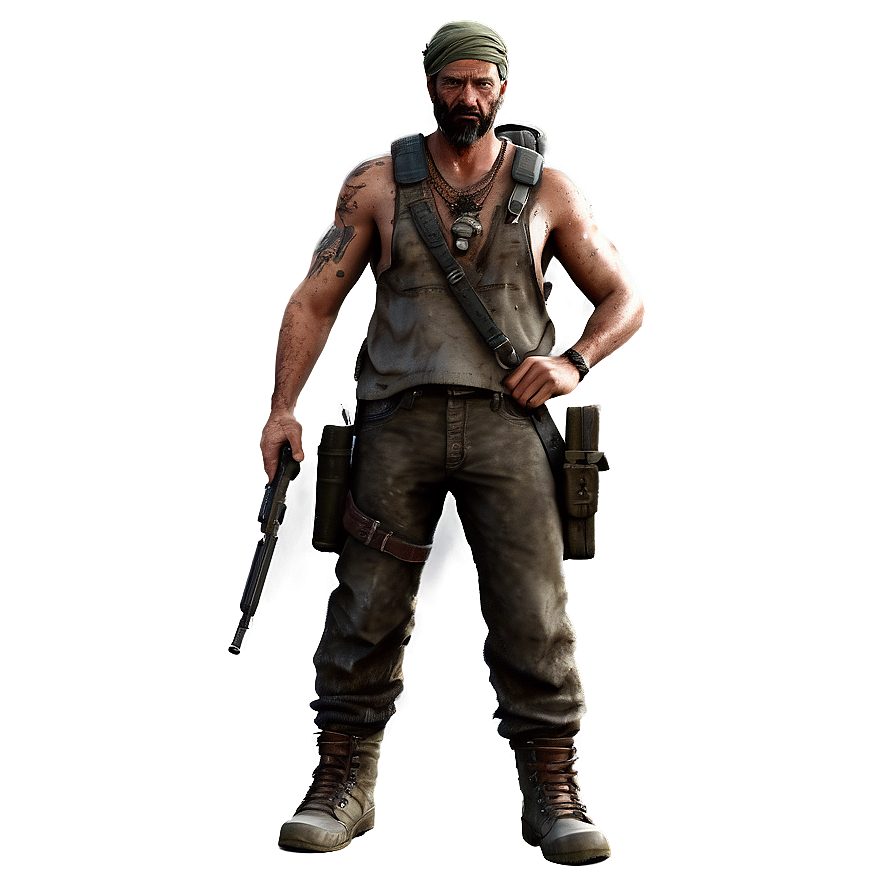 Post-apocalyptic Survivor Character Png 41 PNG