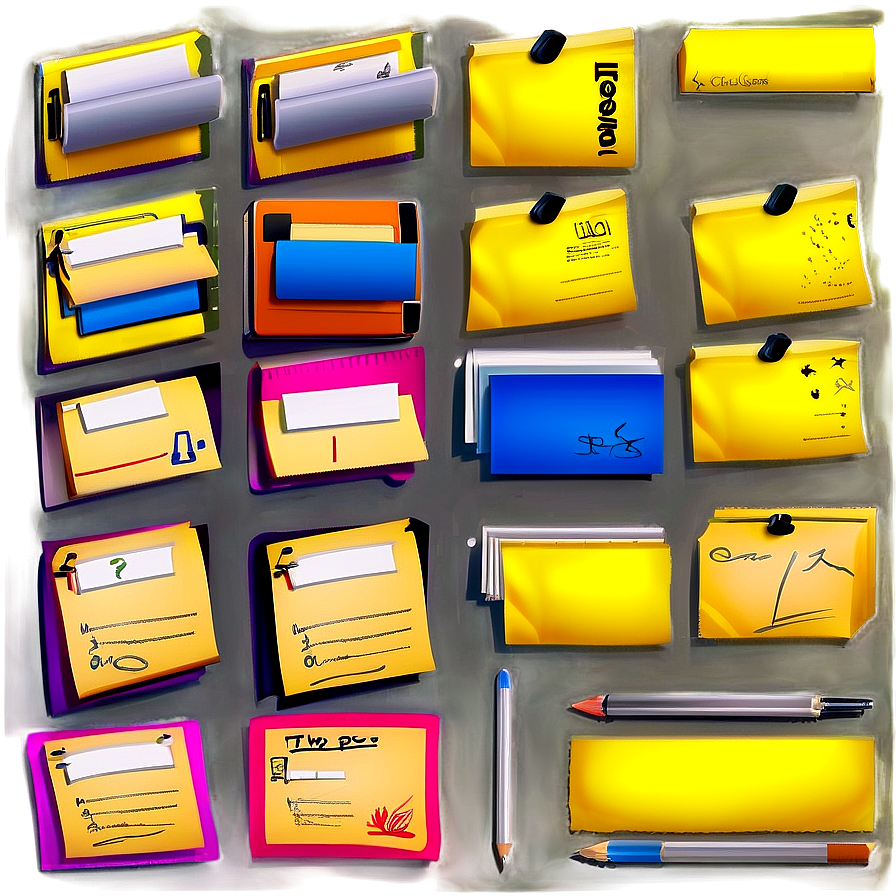 Post It Reminder Icon Png 05252024 PNG