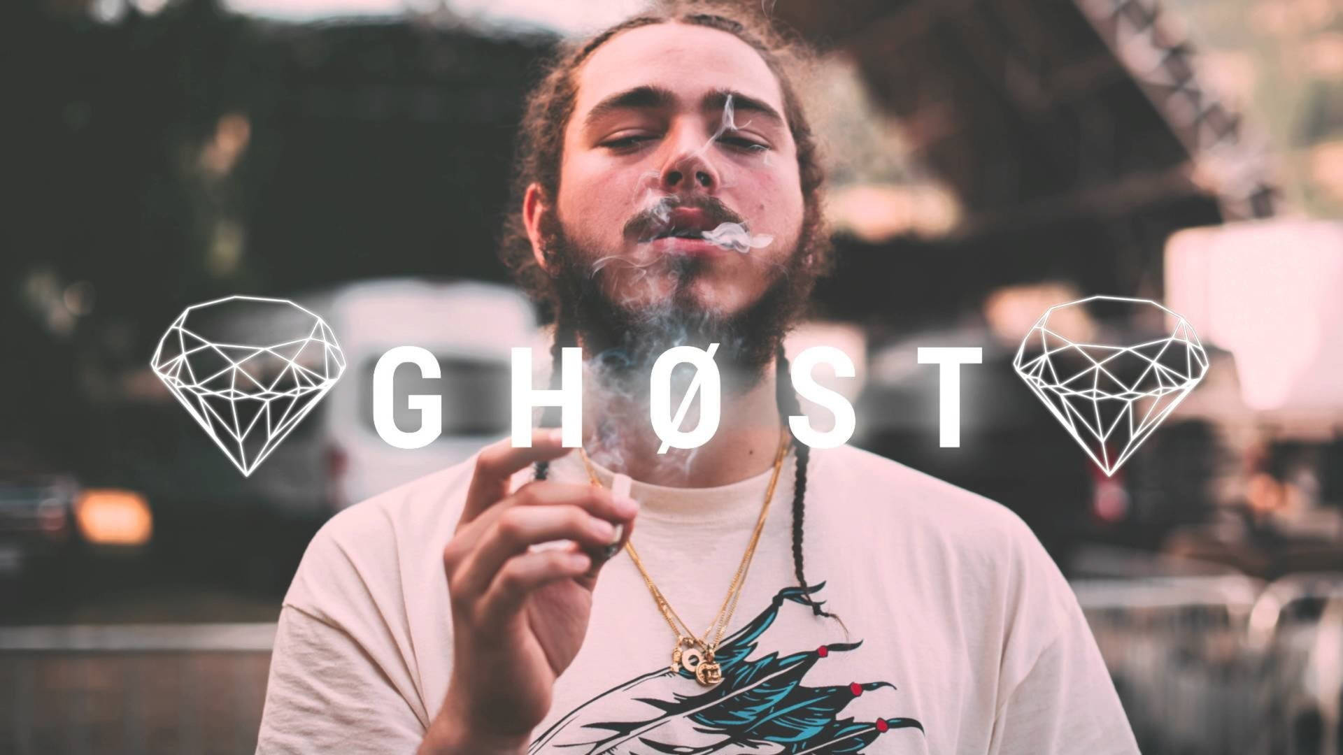 Post Malone Ghost Cover Background