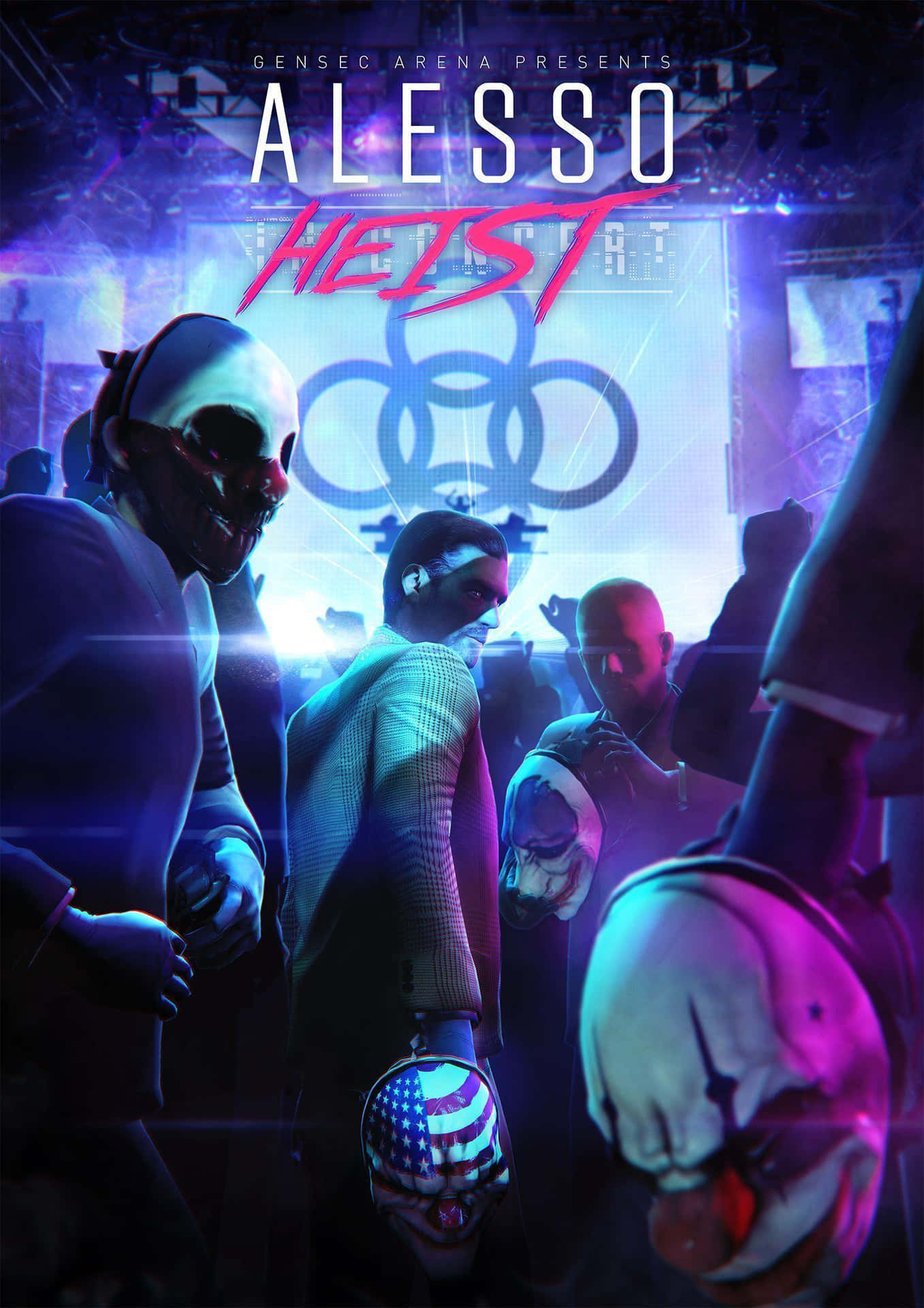 the cover of the album, alexso heist