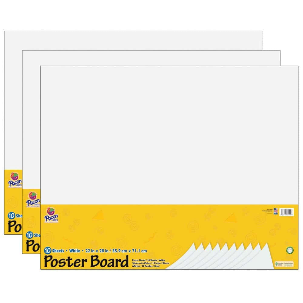 A Pack Of Three Poster Boards