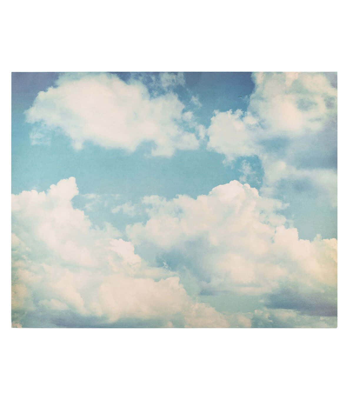 Unafoto Di Un Cielo Nuvoloso Con Un Cielo Azzurro