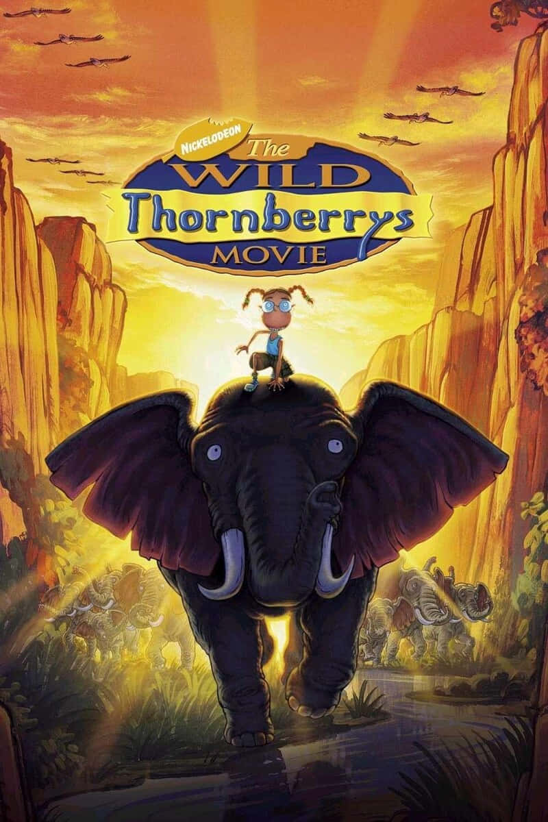 Plakat for Wild Thornberrys-filmen. Wallpaper