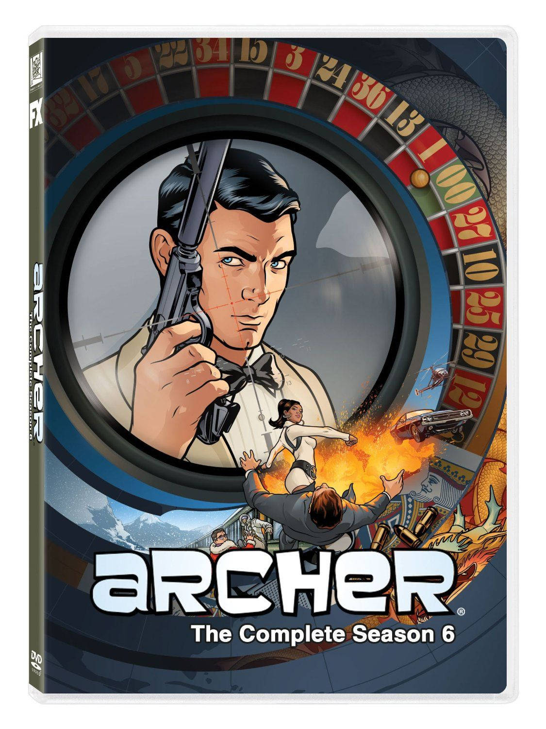 Poster Of Archer Holding Gun Wallpaper