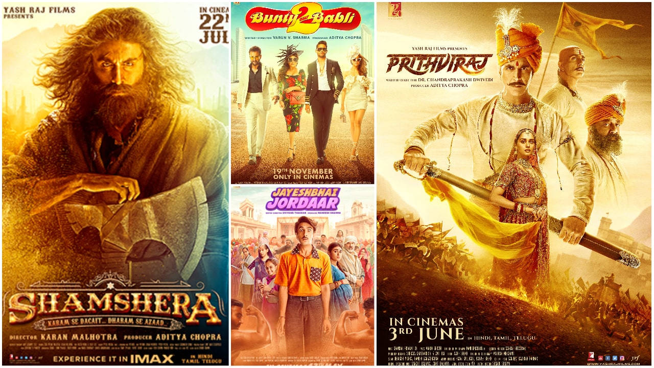 Posters Of YRF Movies Wallpaper