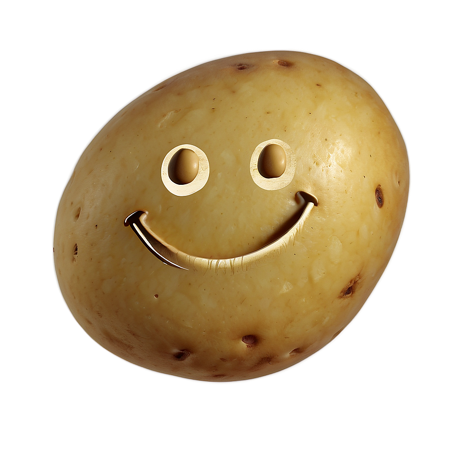 Download Potato Smiley Png Kto | Wallpapers.com