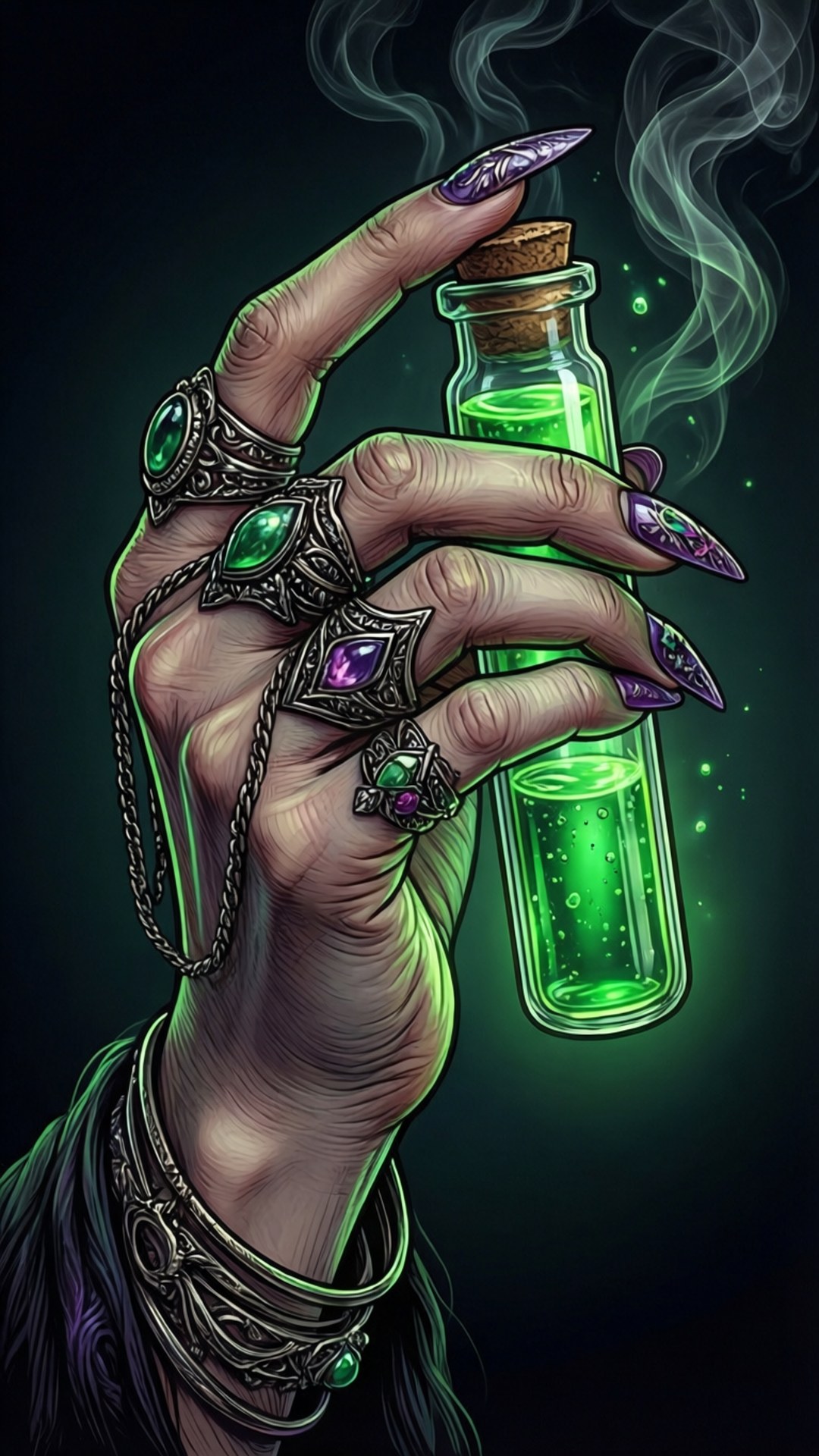 Potion Hand Wallpaper