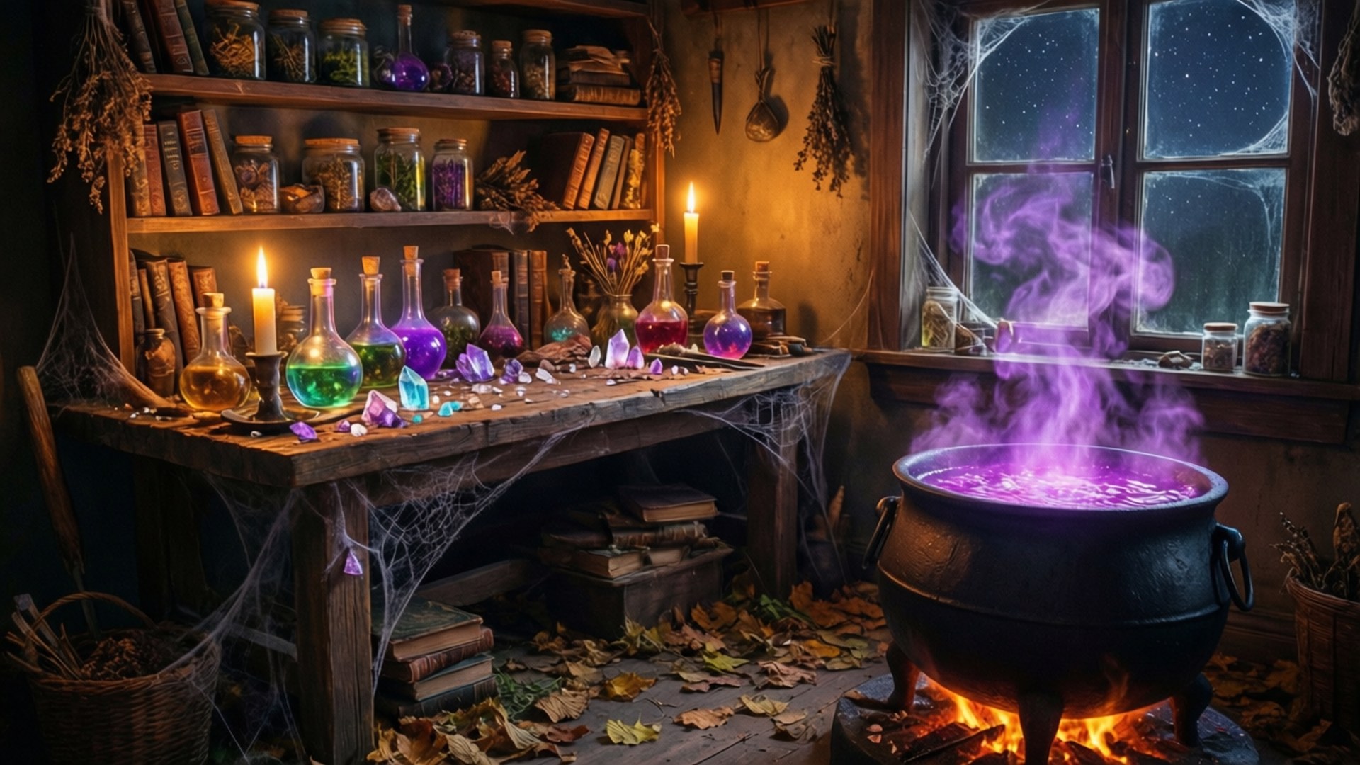 Potion Master's Study Wallpaper