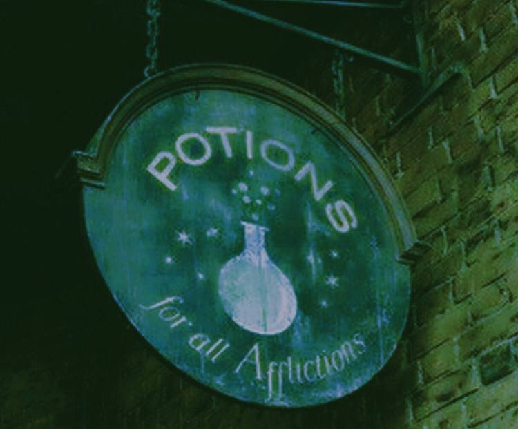 Potions For All Afflictions Hp Aesthetic