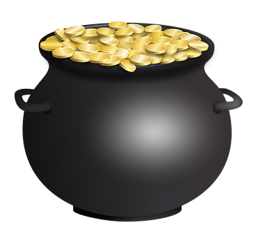 Potof Gold Illustration PNG