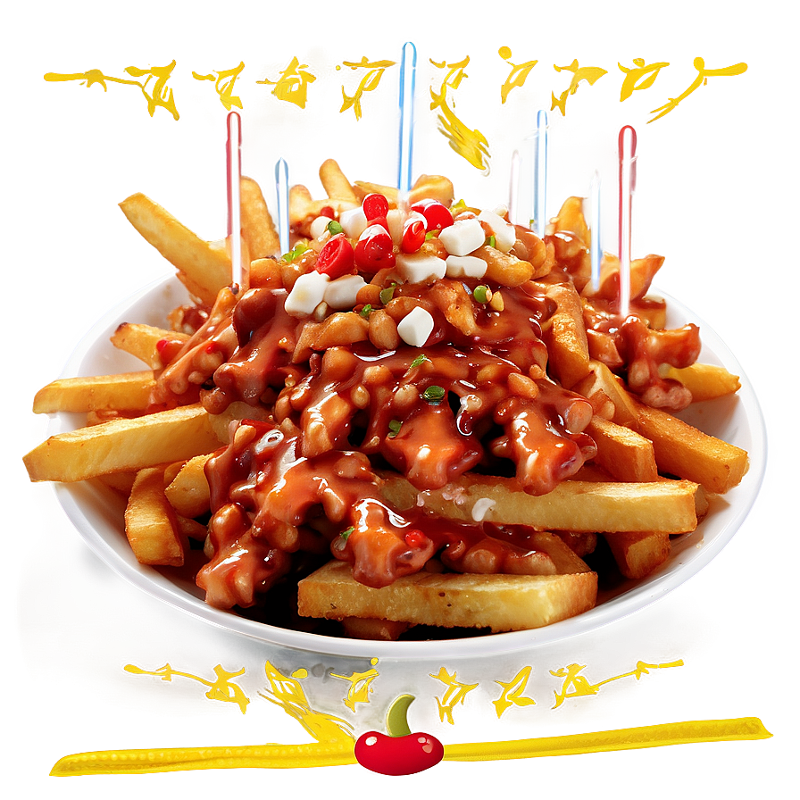 Poutine Fries Feast Png Ukd63 PNG