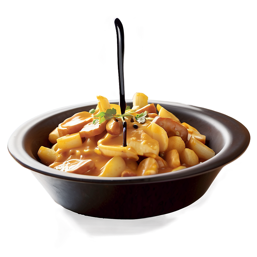 Poutine With Curry Sauce Png Yrg18 PNG