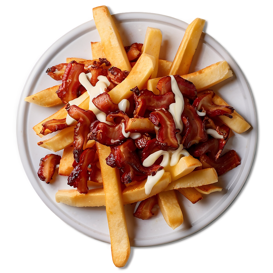 Poutine With Maple Bacon Png Fnj PNG